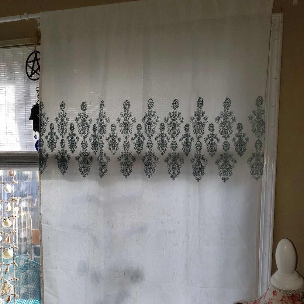 Linen feel curtin panels